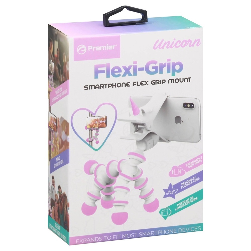 ✨BNWT - Premier PFLEX2P Unicorn Multi-Flex Smartphone Grip Mount - Pink✨
